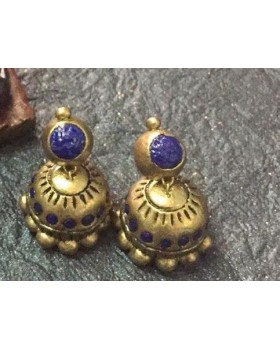 Handpainted Terracotta Jewellery – Ear rings Handpainted Terracotta Jewellery – Ear rings